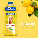 Mr. Clean Antibacterial Multi-Surface Cleaner, Lemon Scent, 23 Fl. Oz., 6/Carton (11292CT)