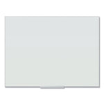 Floating Glass Ghost Grid Dry Erase Board, 48" x 36" (Actual Size: 47" x 35"), White Surface
