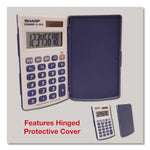 El-243sb Solar Pocket Calculator, 8-Digit Lcd