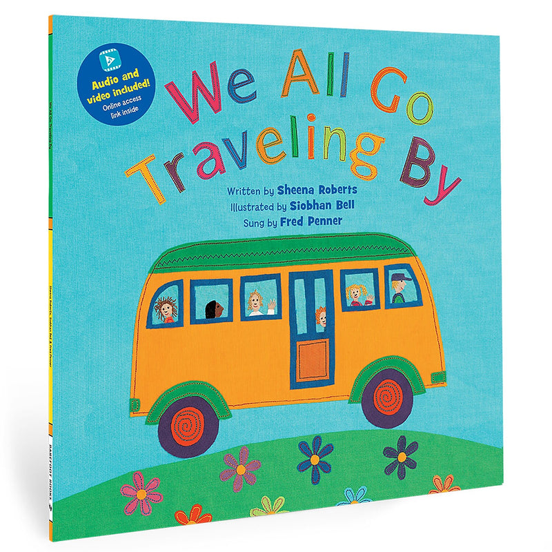 Barefoot Books Kindergarten Transportation Singalongs Book Bundle, 4/Set (BBK9798888593349)