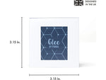 Pukka Pad Glee Memo Cube, 3.15" x 3.15", Dark Blue, 500 Sheets/Pad, 3 Pads/Pack (8697-GLE)