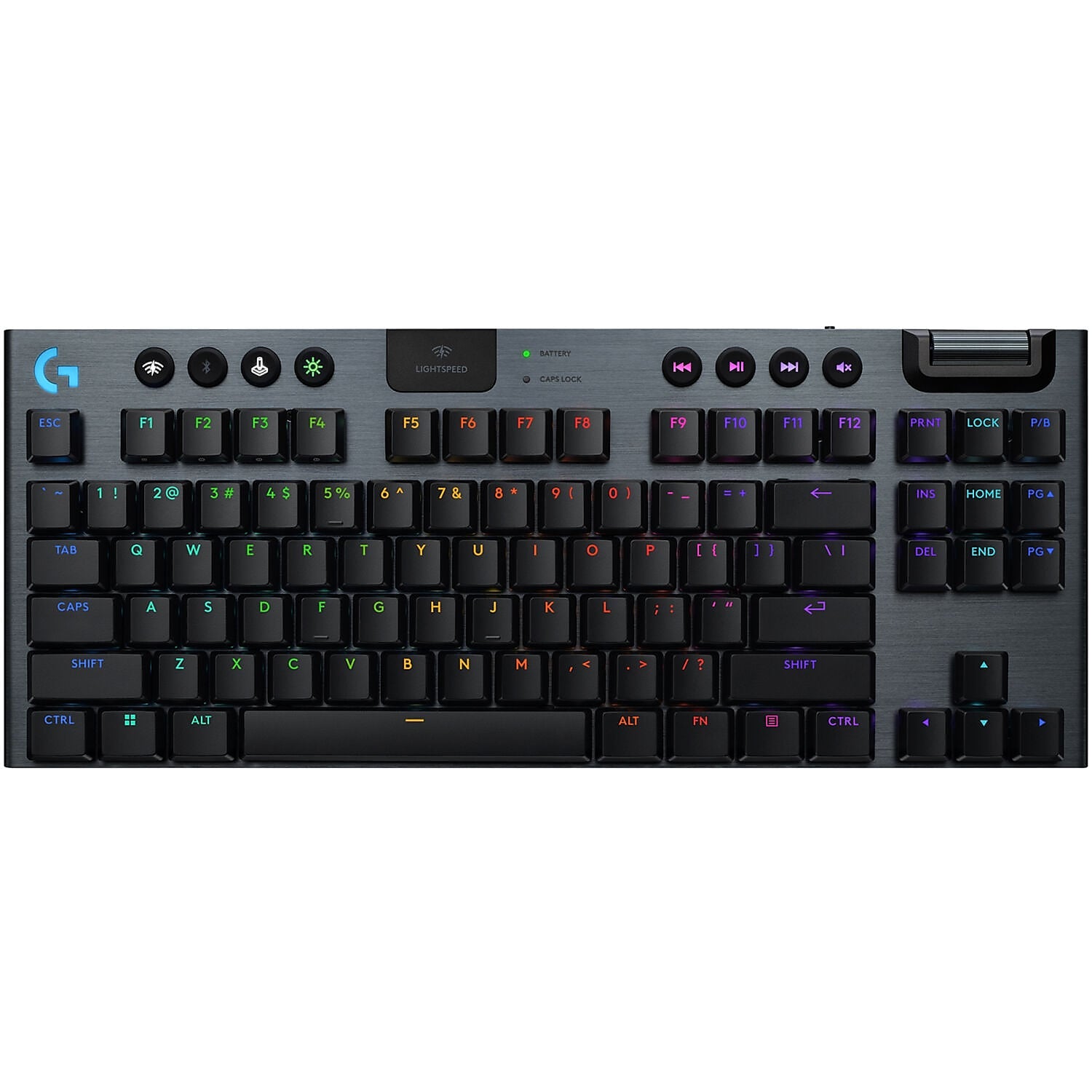 Logitech G Series G915 X LIGHTSPEED TKL Wireless Clicky Gaming Keyboard, Black (920-012753)