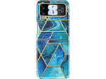 i-Blason Cosmo Ocean Blue Snap Case for Samsung Galaxy Z Flip4 (Galaxy2022-ZFlip4-5G-Cosmo-Ocean)