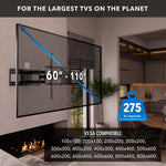 Mount-It! Full-Motion TV Mount, 275 lbs. Max. (MI-394)