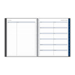 2026 Blue Sky Passages 8" x 10" Calendar Year Monthly Planner, Plastic Cover, Gray (100011-26)