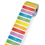 Carson Dellosa Education All Are Neighbors Rolled, 3" x 65', Stripes, 3/Bundle (CD-108517-3)