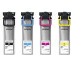 Epson T902 Black/Cyan/Magenta/Yellow High Yield Ink Cartridges, 4/Pack