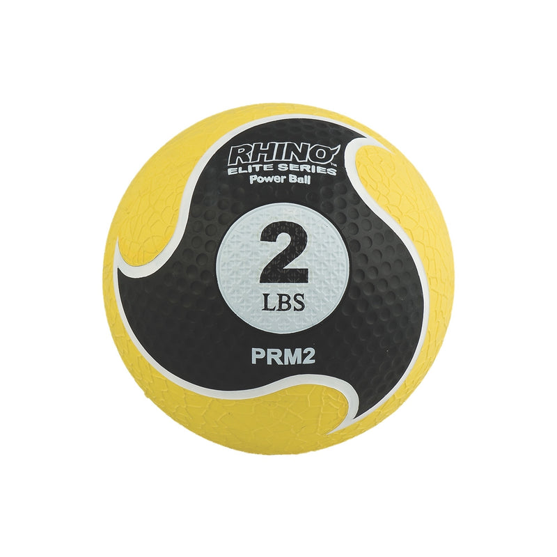 Champion Sports 2 lbs. Rhino Elite Medicine Ball, Yellow (CHMP694)