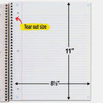Five Star 3-Subject Notebooks, 8.5" x 11", College Ruled, 150 Sheets (06050/06210)