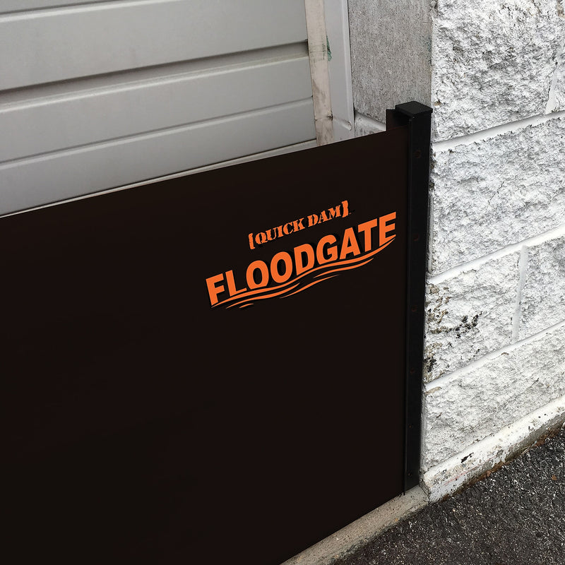 Quick Dam Flood Gate Side Rail Set, 4" (QDFGSIDES)