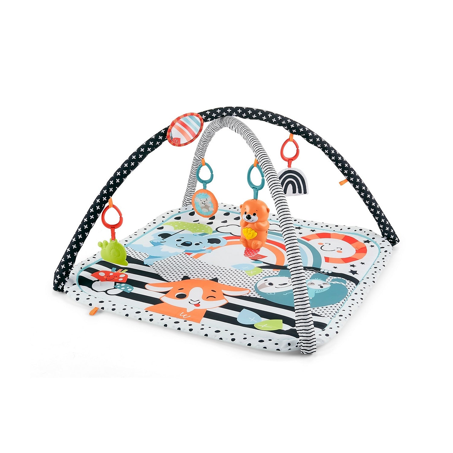 Fisher-Price  3-in-1 Music Glow and Grow Gym, 3/Pack (HBP41)