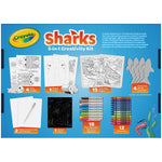 Crayola Sharks 5-in-1 Creativity Kit, 55/Set (BIN40760)