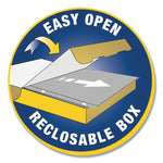 Polypropylene Sheet Protectors, Heavy-Duty, Side: 3-Hole Punched, Top Load 8.5 x 11 Insert, Clear Front, 50/Box