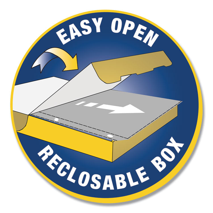 Polypropylene Sheet Protectors, Heavy-Duty, Side: 3-Hole Punched, Top Load 8.5 x 11 Insert, Clear Front, 50/Box