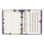 Vienna Weekly/Monthly Appointment Book, Geometric Artwork, 11 x 8.5, Purple/Tan Cover, 12-Month (Jan to Dec): 2025