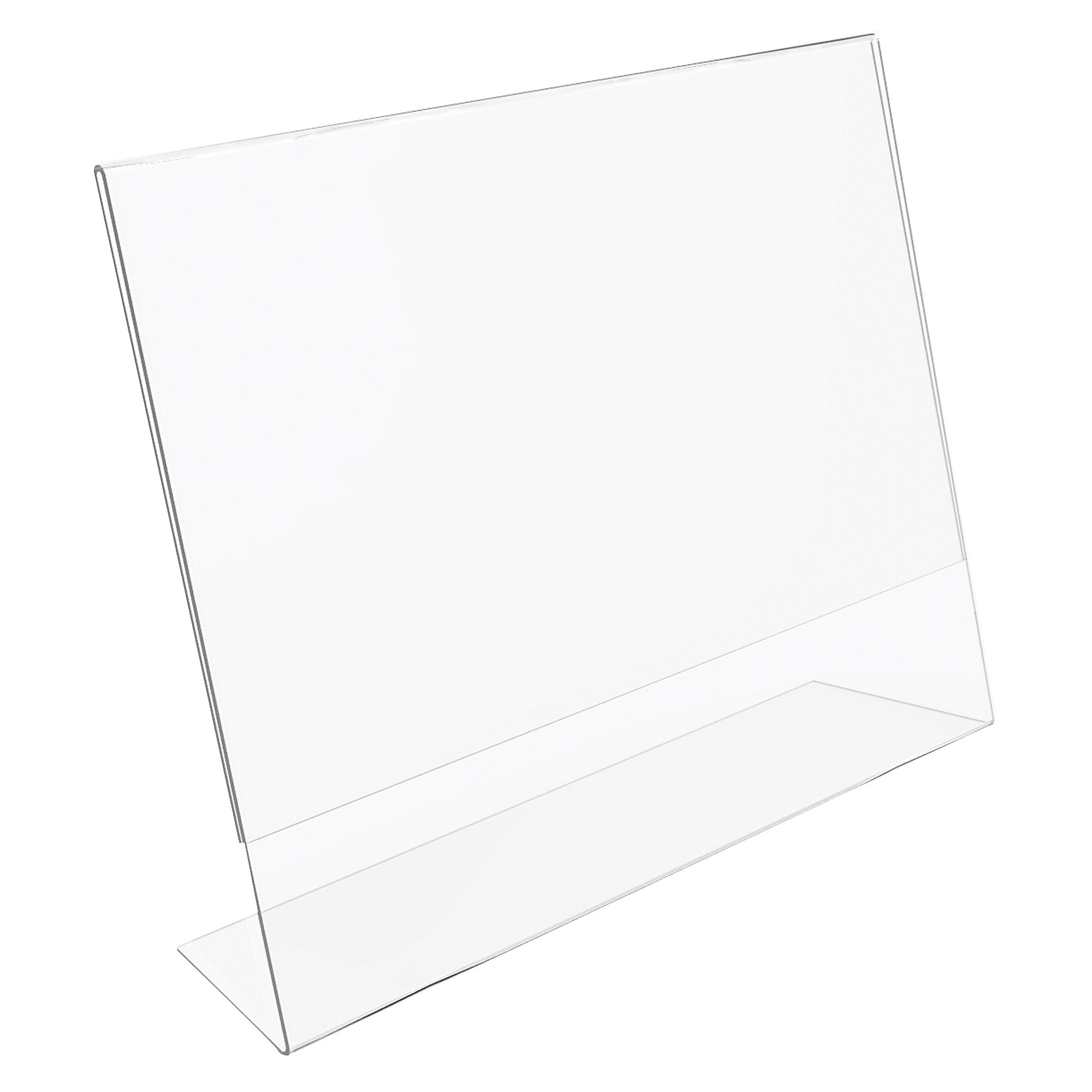 Deflecto Classic Image Document Holder, 8.5" x 11", Vertical, Table Top, Clear Plastic (66701)