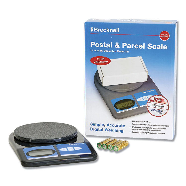 Model 311 -- 11 Lb. Postal/shipping Scale, Round Platform, 6" Dia