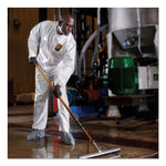 A45 Liquid/Particle Protection Surface Prep/Paint Coveralls, 3X-Large, White, 25/Carton