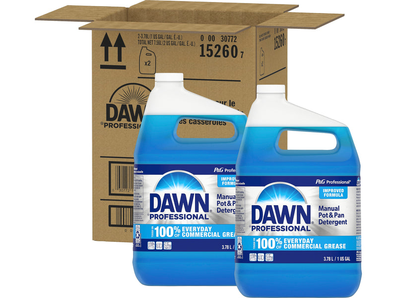 Dawn Professional Liquid Dish Soap, Original Scent, 1 gal., 2/Pack (12163)