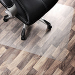 Floortex Cleartex Unomat Carpet & Hard Floor Chair Mat, 48" x 53", Clear (NRCMFLPD0004)