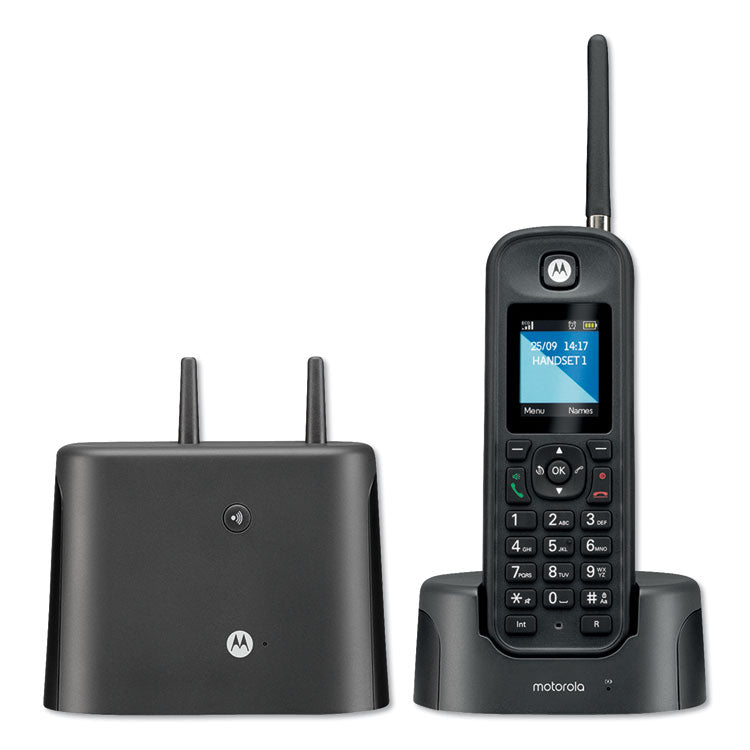 0211 digital cordless telephone with answering machine, 1 handset