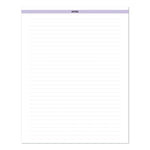Recycled Wild Flower Weekly/Monthly Planner, Wild Flowers Artwork, 9 x 7, Gray/White/Purple Cover, 12-Month (Jan-Dec): 2025