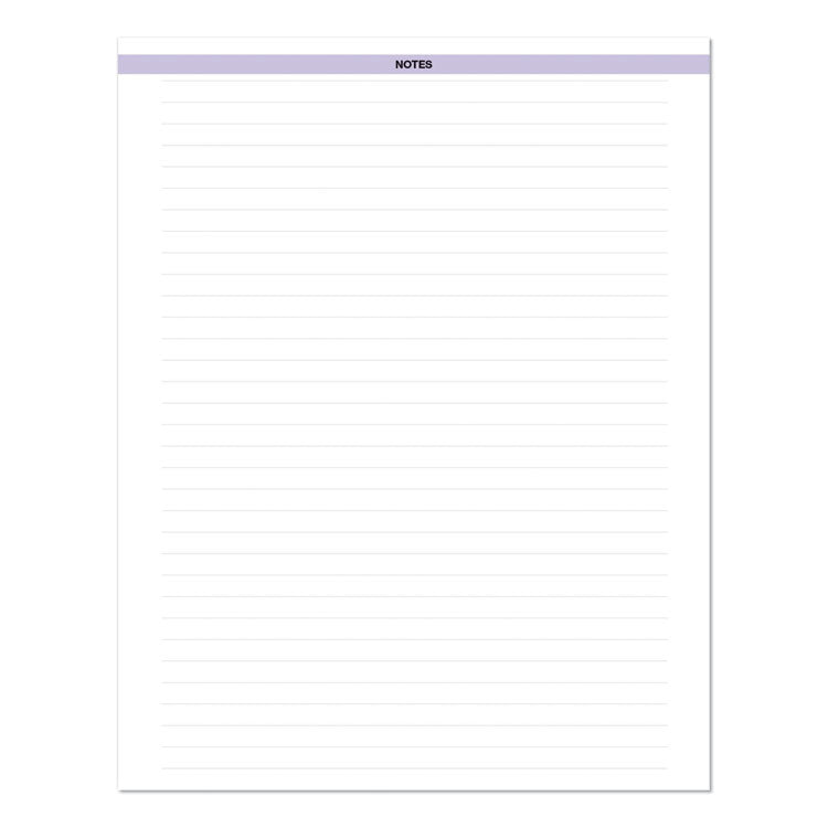 Recycled Wild Flower Weekly/Monthly Planner, Wild Flowers Artwork, 9 x 7, Gray/White/Purple Cover, 12-Month (Jan-Dec): 2025