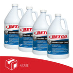 Betco FiberPRO Foam Control Carpet Liquid Defoamer, Fresh Scent, 128 oz., 4/Carton (4030400)