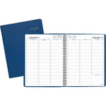 2026 AT-A-GLANCE 8.25" x 11" Weekly Appointment Book, Faux Leather Cover, Blue (70-940-20-26)