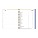 2025-2026 Day Designer for Blue Sky Flutter 8.5" x 11" Academic Year Weekly & Monthly Planner, Plastic Cover (136685-A26)