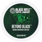Black Rifle Coffee Company Beyond Black Coffee Keurig® K-Cup® Pods, Dark Roast, 22/Box (5000384043)