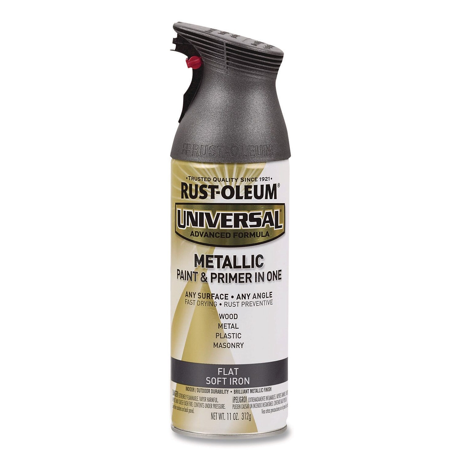 Rust-Oleum Universal Premium Spray Paint, Iron, 12 oz., 6/Carton (271473)