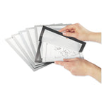 Duraframe Magnetic Plus Sign Holder, 8.5 X 11, Silver Frame, 2/pack
