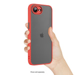 SaharaCase Venture Series Phone Case for iPhone 16e, Shock Absorbing, Viper Red (CP00805)