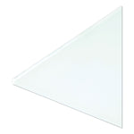 Floating Glass Dry Erase Board, 72" x 36" (Actual Size: 70" x 35"), White Surface