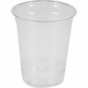 9 oz. Plastic Cup, Clear, 1000/Carton (FABKC9T)