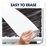 Prestige 2 DuraMax Magnetic Porcelain, 48" x 36", White Surface, Silver Aluminum/Plastic Frame