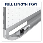 Prestige 2 Total Erase Whiteboard, 48" x 36", White Surface, Silver Aluminum/Plastic Frame