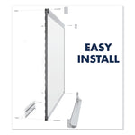 Prestige 2 Total Erase Whiteboard, 48" x 36", White Surface, Silver Aluminum/Plastic Frame
