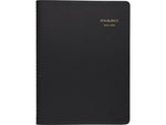 2024-2025 AT-A-GLANCE 8.25" x 11" Academic Weekly Appointment Book, Faux Leather Cover, Black (70-957-05-25)