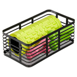 mDesign Steel Organizer, Matte Black (25938)