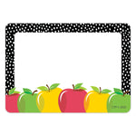 Creative Teaching Press Adhesive Apple Time School Name Tags, 3.5" x 2.5", 36/Pack, 3 Packs/Bundle (CTP11032-3)