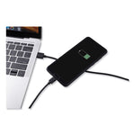 USB to USB-C Cable, 6 ft, Black