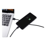 USB to USB-C Cable, 10 ft, Black