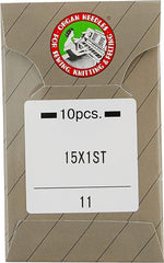 Organ Needles Embroidery Machine Needles, 100 Piece, 75/11 Size (SAEMB7511)
