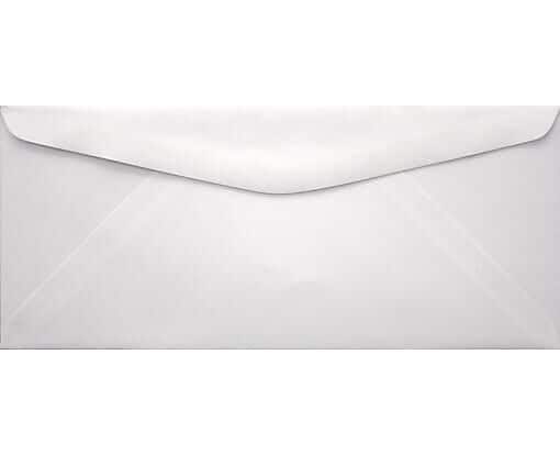 LUX 24lbs. 3 7/8" x 8 7/8" #9 Regular Envelopes, White Linen, 500/BX