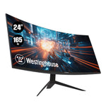 Westinghouse RX6230 24" Curved 165 Hz LED Gaming Monitor, Black (WC24RX6230)