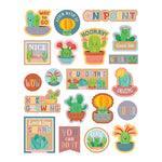 Teacher Created Resources Happy Cactus Crew Stickers, Multicolored, 120/Pack, 12/Packs/Bundle (TCR6962-12)