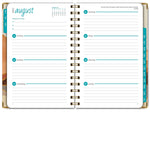 2025-2026 Global Printed Products Golden Desert 5.5" x 8" Academic Weekly & Monthly Planner, Paper Cover