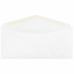 JAM Paper #10 Business Commercial Envelopes, 4 1/8 x 9 1/2, White, 25/Pack (35532)